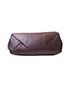 Oversized Foldover Clutch, top view